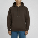 Men’s Essential Hoodie Brown