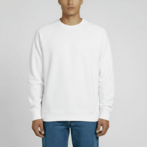 Men’s Crew Neck Sweatshirt White