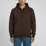 Men’s Fleece Jacket Brown