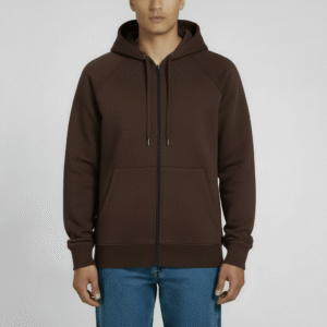Men’s Fleece Jacket Brown