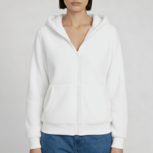 Women’s Sherpa Jacket White
