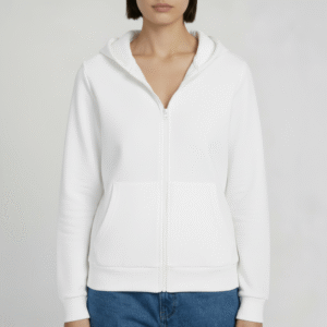 Women’s Fleece Jacket White